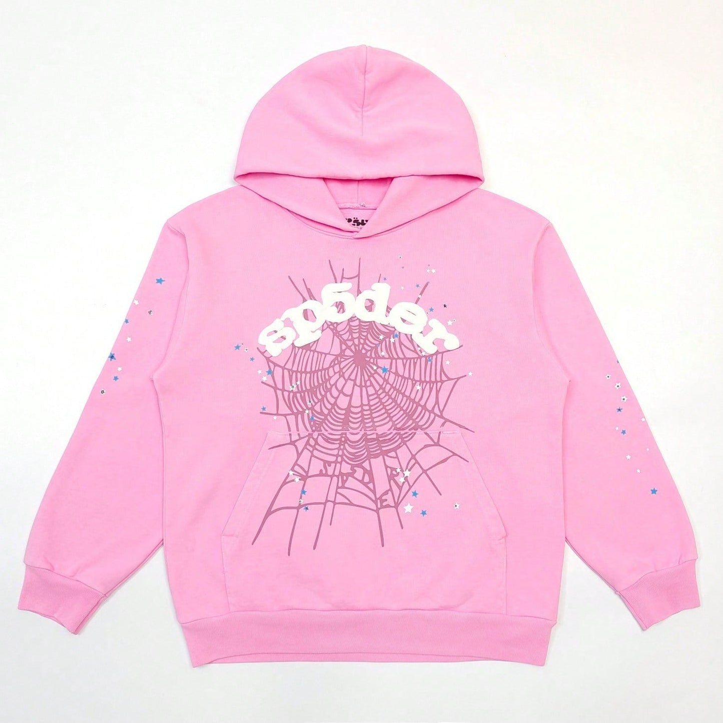 Men's Sp5der Hoodie - Pink