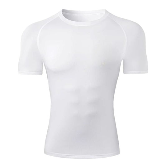 Men's Compression Shirt - White